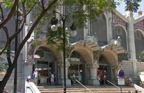 Mercado Central de Valencia, fachada delantera | Mercadosdevalencia.com